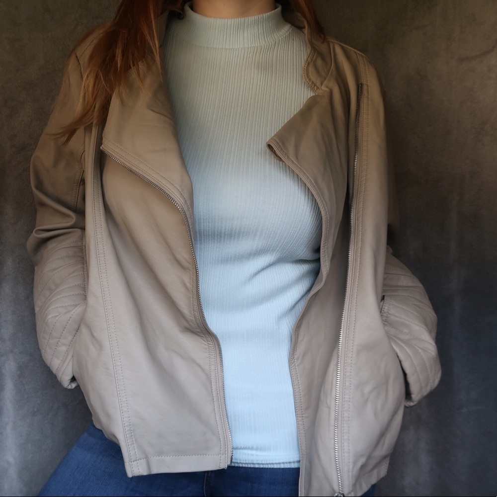 Leather jacket
